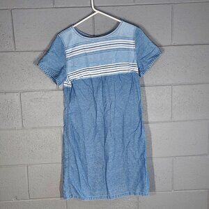 Liz Claiborne Lizwear Blue Denim Cotton Dress - Size 8